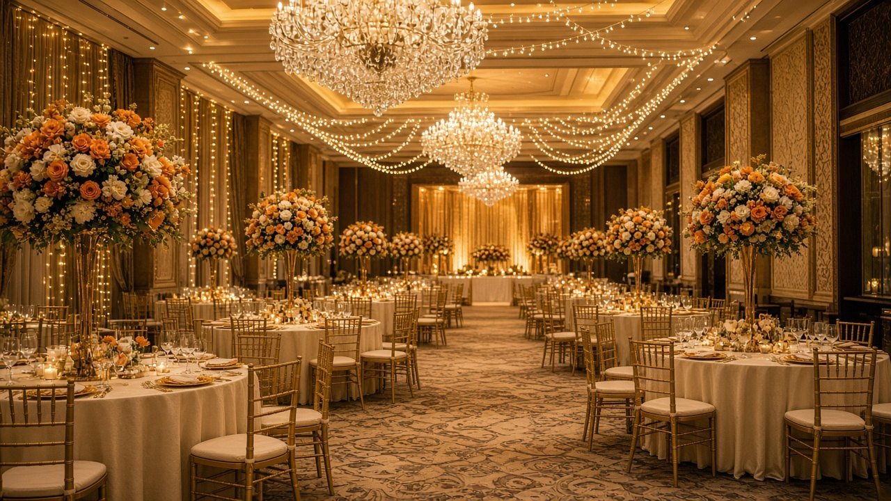 Banquet table styling