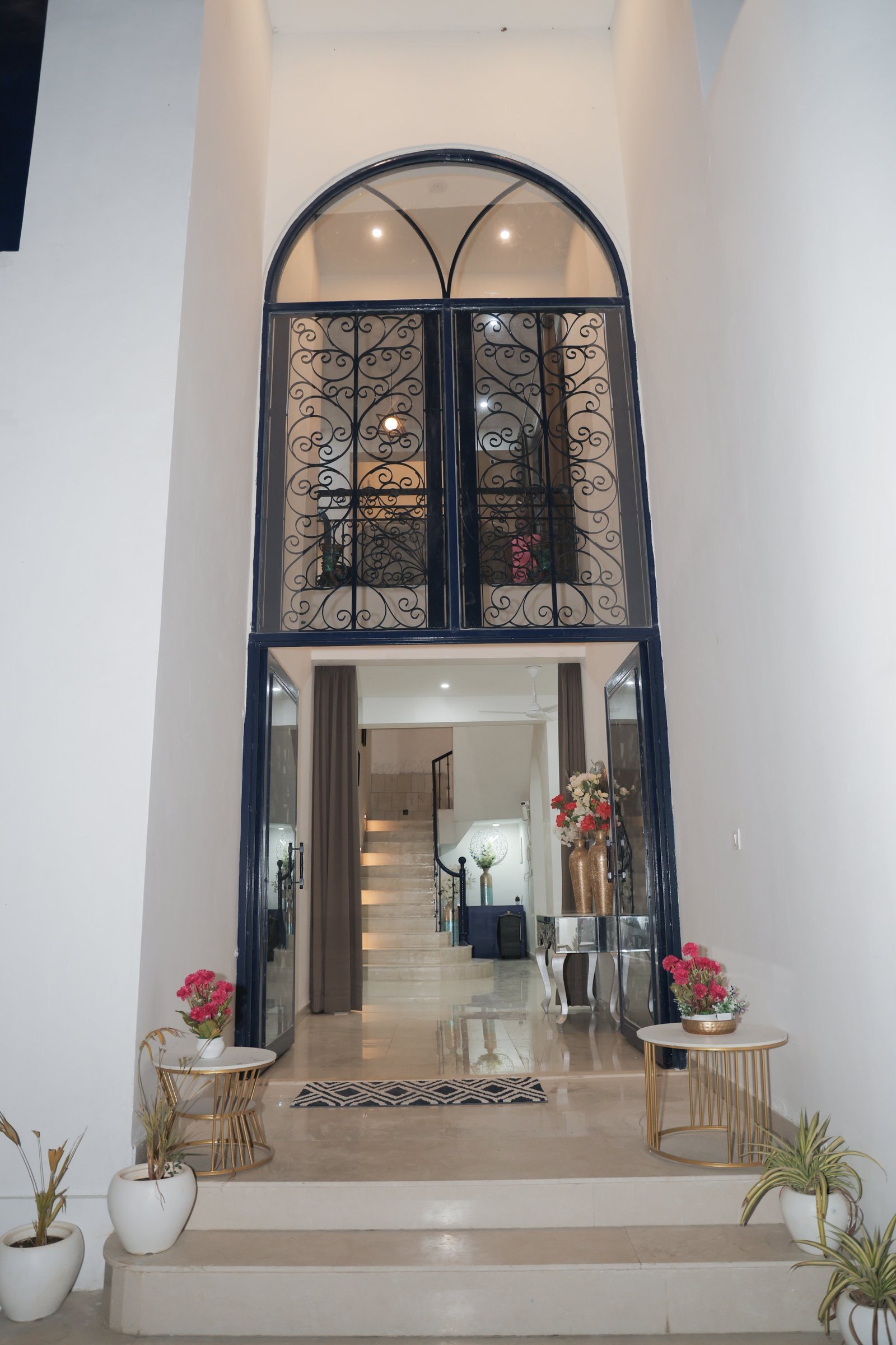 Villa entrance